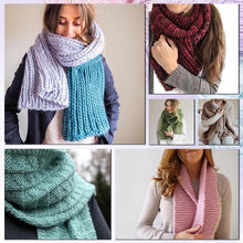 Load image into Gallery viewer, Scarf Knitting Loom Kit