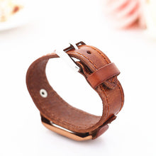Load image into Gallery viewer, Vintage Leather Quartz Stone Women&#39;s Watch