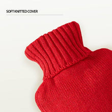 Load image into Gallery viewer, Rubber Hot Water Bottle with Knit Cover