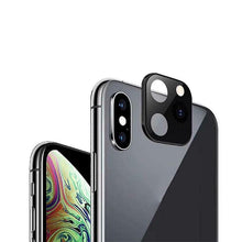 Load image into Gallery viewer, Iphone X Seconds Change 11 Pro Metal Glass Lens Cover