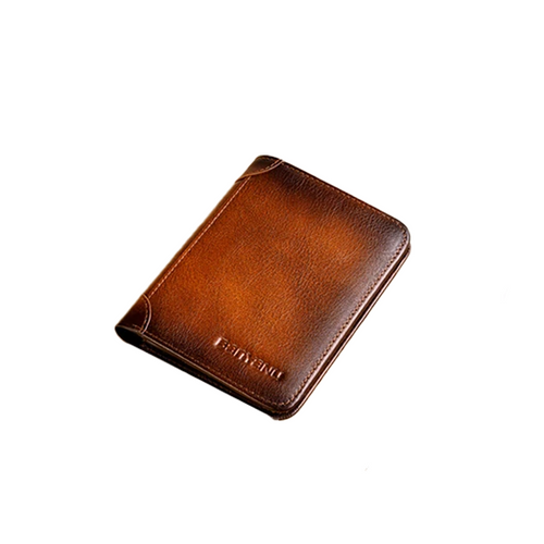 RFID Tri-Fold Retro Wallet