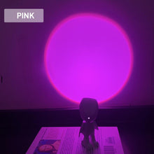 Load image into Gallery viewer, Romantic Modern Robot Sunset Lamp