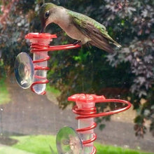Load image into Gallery viewer, Window Hummingbird Feeder