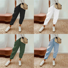 Load image into Gallery viewer, Solid Color Casual Pants