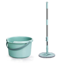 Load image into Gallery viewer, Rotating Round Microfiber Flat Mop
