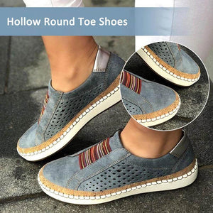 Hollow Round Toe Shoes
