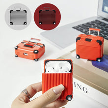 Load image into Gallery viewer, Funny Luggage Earphones Case