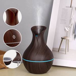 Household Wood Vase Humidifier