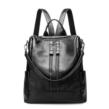 Load image into Gallery viewer, Fashion Leather Travel Multifunction Mummy Backpack