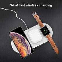Load image into Gallery viewer, 3-in-1 Wireless Charger Charging Station