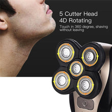 Load image into Gallery viewer, Men&#39;s 5 In 1 4D Rotary Shaver Rechargeable