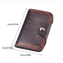 Load image into Gallery viewer, Men&#39;s Large Capacity Short Wallet