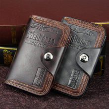 Load image into Gallery viewer, Men&#39;s Large Capacity Short Wallet