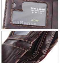 Load image into Gallery viewer, Men&#39;s Large Capacity Short Wallet
