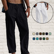 Load image into Gallery viewer, Men&#39;s Linen Pants