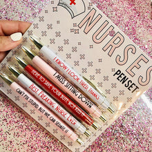 Load image into Gallery viewer, Nurses Pen Set(set of 5)