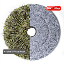 Load image into Gallery viewer, Rotating Round Microfiber Flat Mop