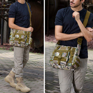 Waterproof Tactical Military Multi-Pocket Crossbody Bag