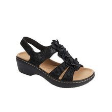 Load image into Gallery viewer, Women&#39;s Summer Series Flower Platform Sandals