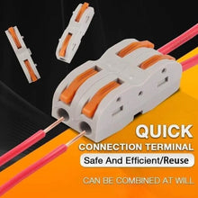Load image into Gallery viewer, Push-type Quick Connection Terminal, Wire Splitter
