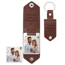 Load image into Gallery viewer, Leather Keychain