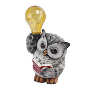 Owl Solar Ornament