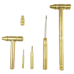 🔥6 in1 Micro Mini Multifunction Copper Hammer