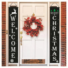 Load image into Gallery viewer, Christmas curtain couplet