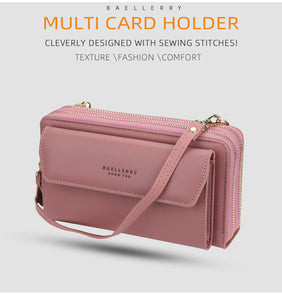 Women Small Crossbody Phone Bag, Cluth with Card Slot