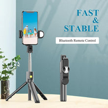 Load image into Gallery viewer, Bluetooth Remote Selfie Stick Tripod