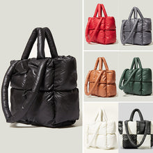 Load image into Gallery viewer, Women Padded Quilted Handbag