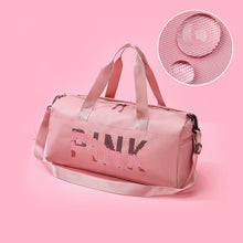 Load image into Gallery viewer, Nylon Pink Fitness Bag