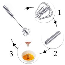 Load image into Gallery viewer, Food Grade Stainless Steel Automatic Eggbeater