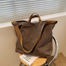 Load image into Gallery viewer, Vintage Canvas Shoulder Bag