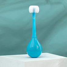 Load image into Gallery viewer, Three-sided Children's Toothbrush