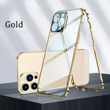 Load image into Gallery viewer, Magnetic Tempered Glass Double-Sided Phone Case