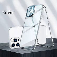 Load image into Gallery viewer, Magnetic Tempered Glass Double-Sided Phone Case