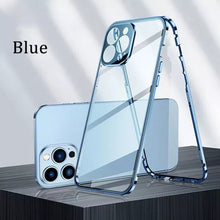 Load image into Gallery viewer, Magnetic Tempered Glass Double-Sided Phone Case