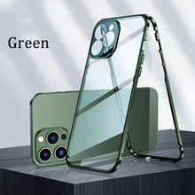 Load image into Gallery viewer, Magnetic Tempered Glass Double-Sided Phone Case